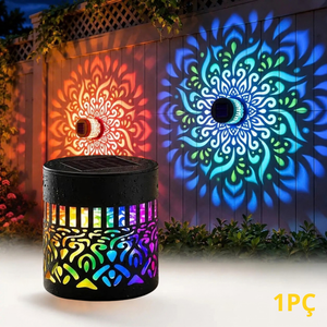 Luminária Solar Mandala com Sensor [ECONOMIZE EM KITS]