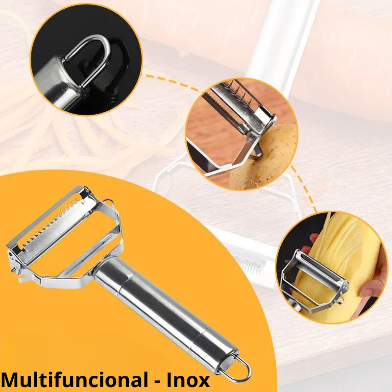 Descascador Multifuncional Inox [Compre 1 Leve 2]