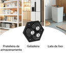 Rodízio Giratório Auto Colante