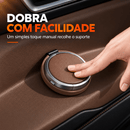 Porta Copos Dobrável para Carros - Couro Sintético Premium