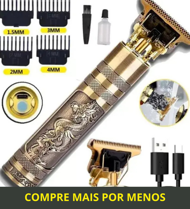 Máquina de Cortar Cabelo e Barba Profissional