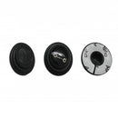 10Pcs Car Door Shock Absorber Buffer Pads, Universal Silent Door Closing Anti-Collision Stickers, Auto Door Damping Protector Cu
