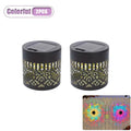 Luminária Solar Mandala com Sensor Automático