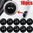 10Pcs Car Door Shock Absorber Buffer Pads, Universal Silent Door Closing Anti-Collision Stickers, Auto Door Damping Protector Cu