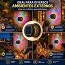 Luminária Solar Mandala com Sensor Automático